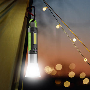 Multifunktionale Outdoor-Taschenlampe für Abenteuer