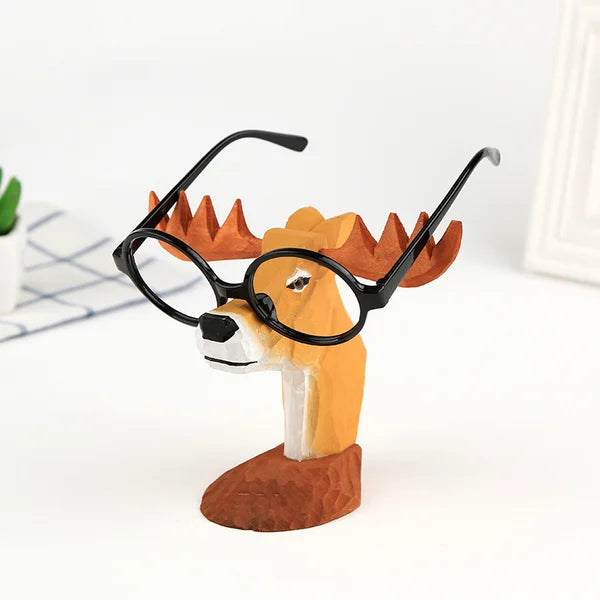 3D Tier-Brillenständer Aus Holz