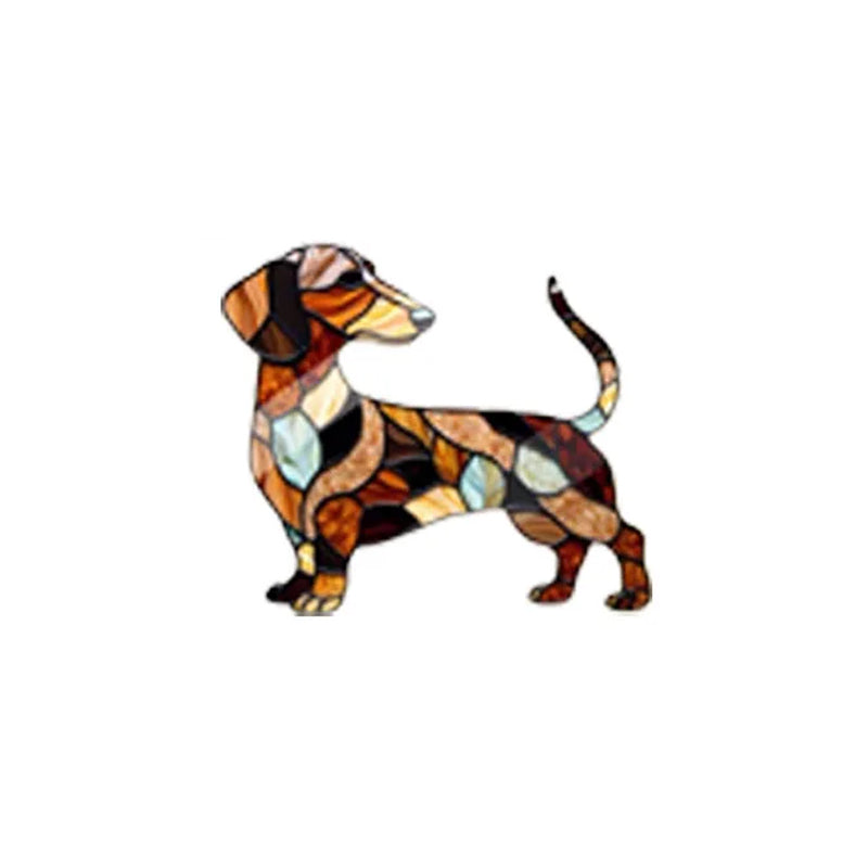 Vinduesophæng med gravhund