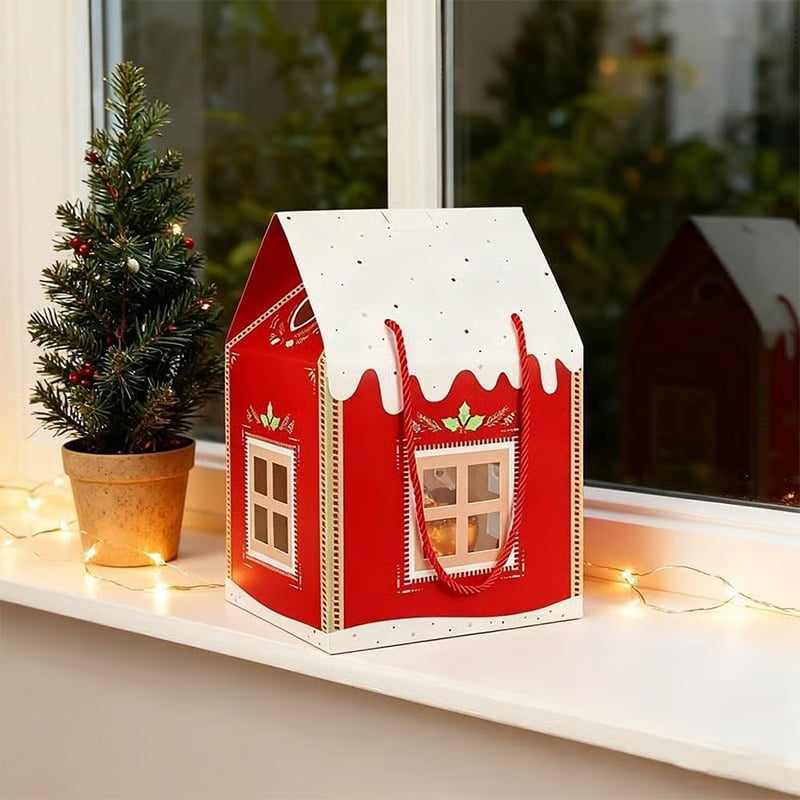 Weihnachtswunderland-Cottage-Geschenkbox