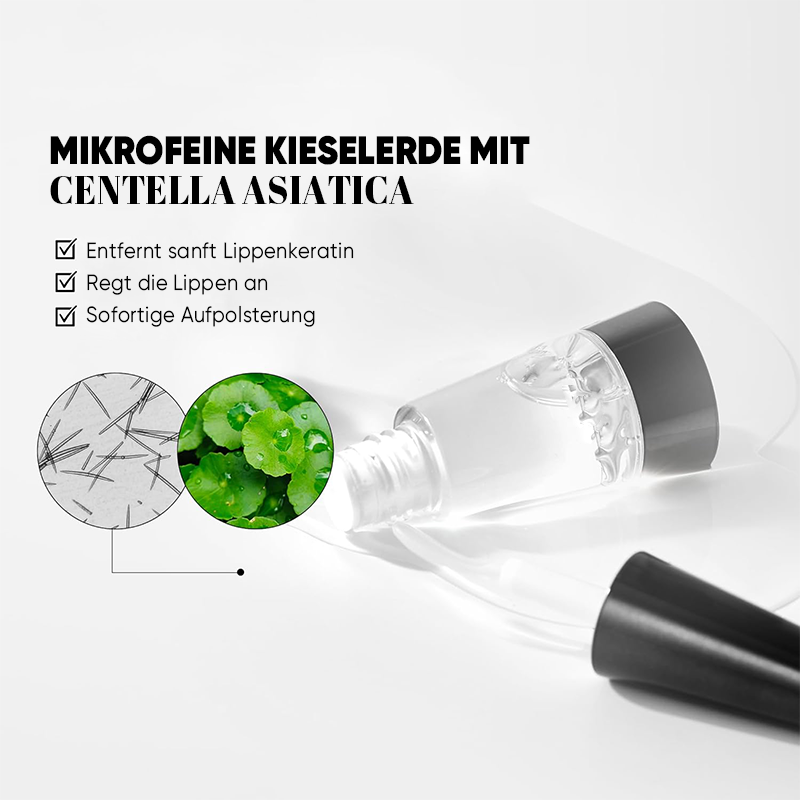 Transparenter Lippen-Gloss mit Feuchtigkeit & Volumen