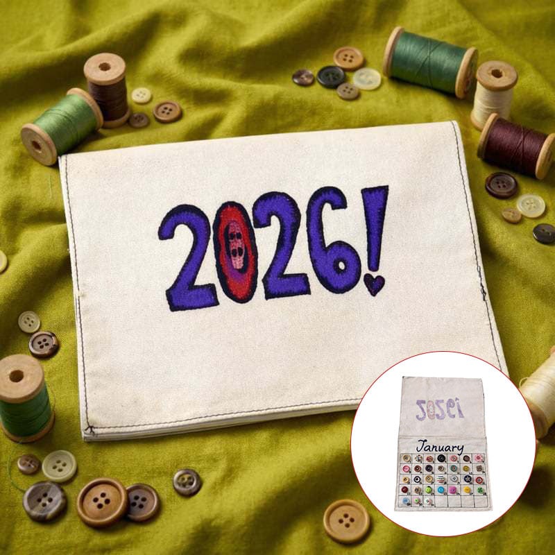 2026 DIY-Knopfkalender-Set