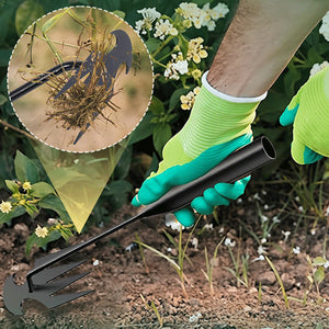 Werkzeug zum Unkrautjäten im Garten