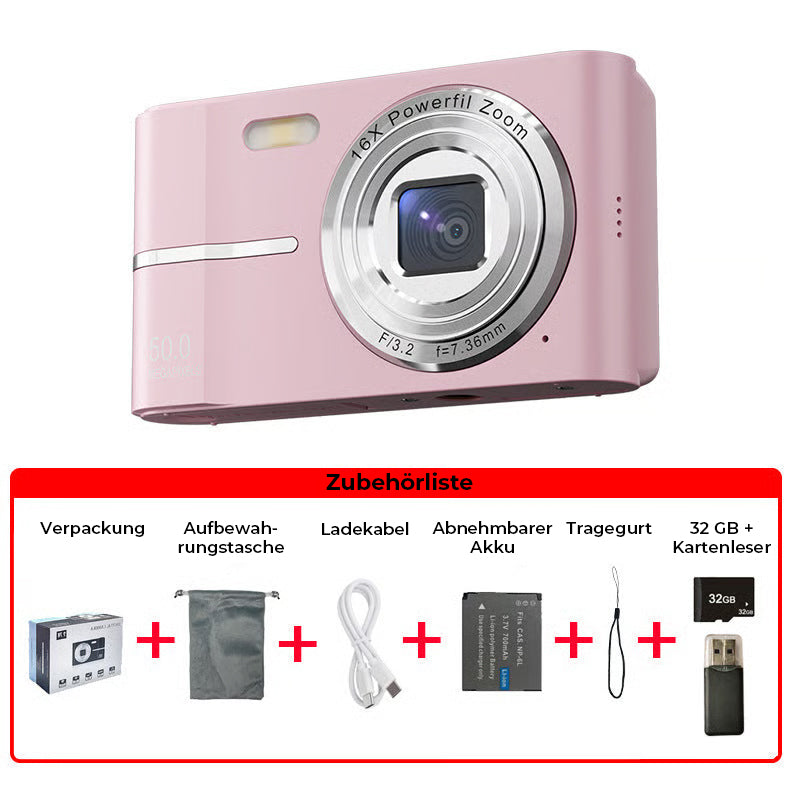 Upgrade der FHD 1080P Digitalkamera