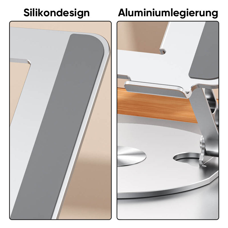 Laptopständer, drehbare Halterung aus Aluminiumlegierung