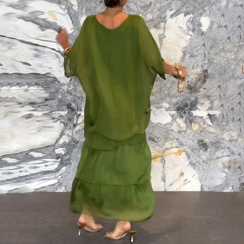 Elegantes lockeres Kleid (2 kaufen für kostenlosen Versand)