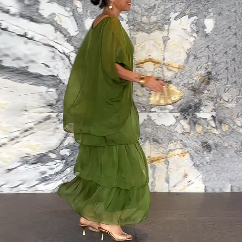 Elegantes lockeres Kleid (2 kaufen für kostenlosen Versand)