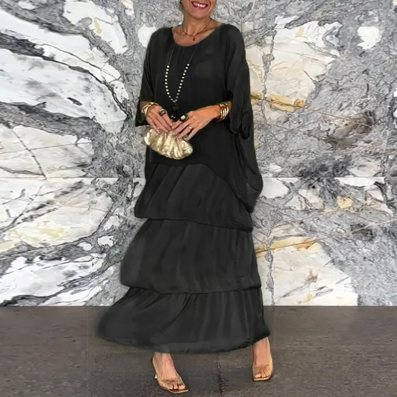 Elegantes lockeres Kleid (2 kaufen für kostenlosen Versand)