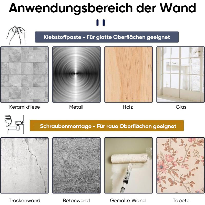 2er-Pack Gardinenstangenhaken