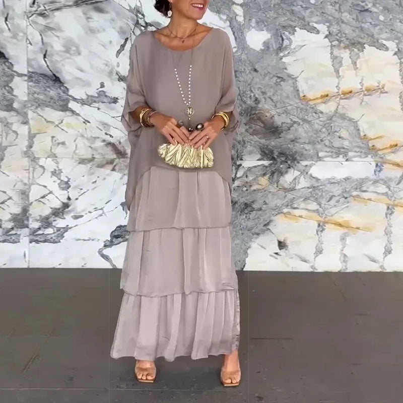 Elegantes lockeres Kleid (2 kaufen für kostenlosen Versand)