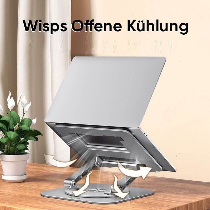 Laptopständer, drehbare Halterung aus Aluminiumlegierung