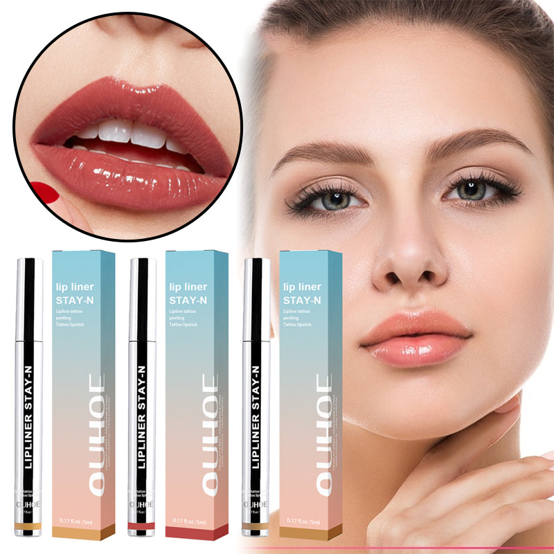 Abziehbarer Lippenkonturenstift