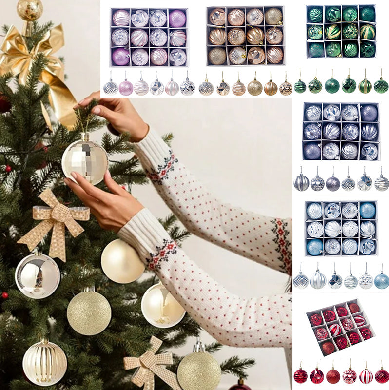 🎄Weihnachtskugel-Deko-Set