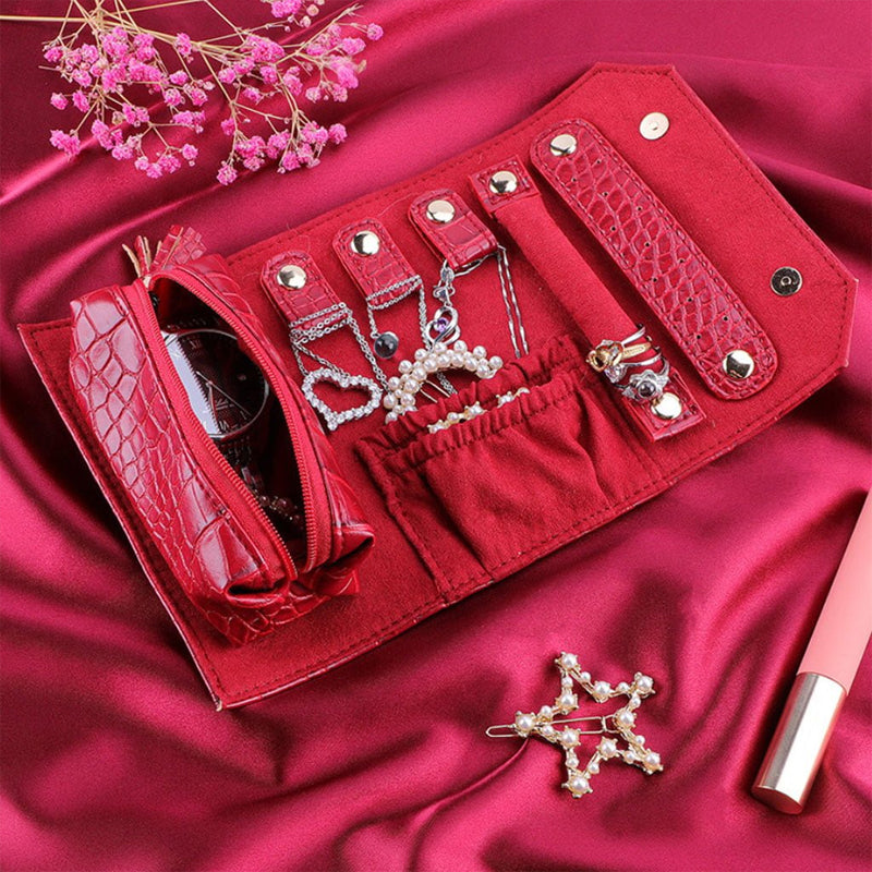 Urlaub Schmuck Lagerung Roll Tasche