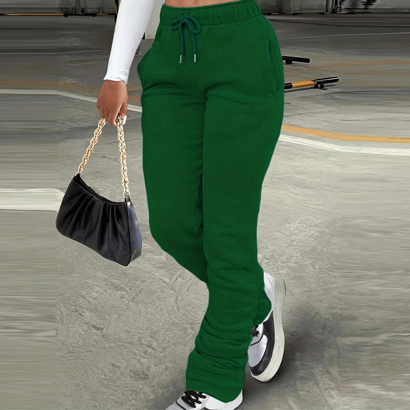 Jogginghose mit Kordelzug in der Taille für Damen
