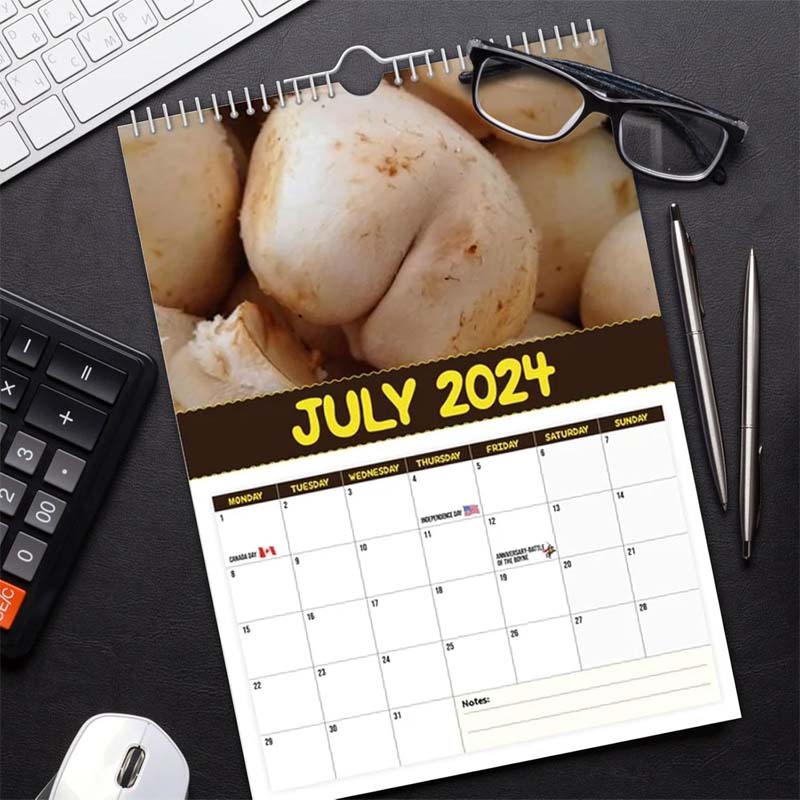 Kalender der schmackhaftesten Pilze der Welt