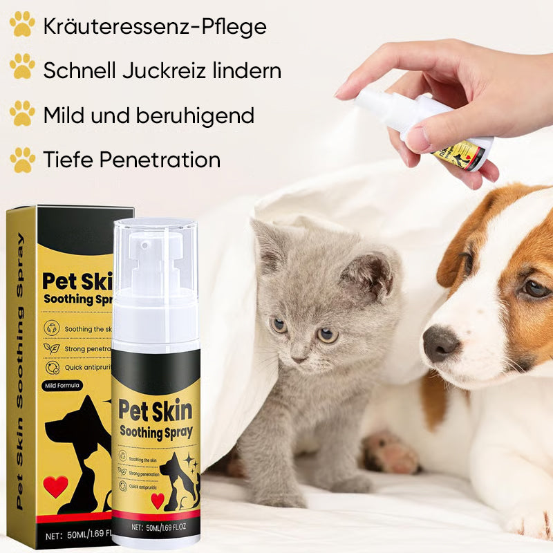 Pflegespray für die Haut von Haustieren