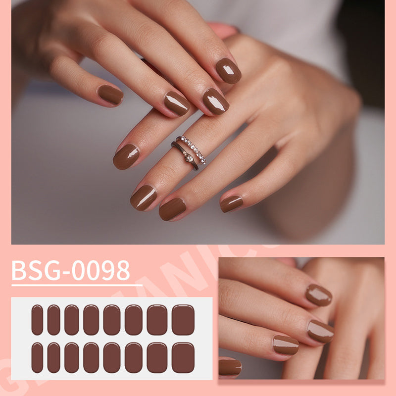 Gel-Nagelaufkleber-Set