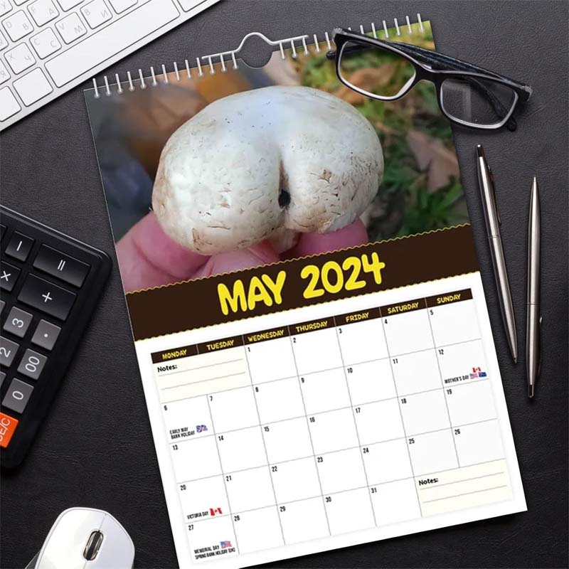 Kalender der schmackhaftesten Pilze der Welt