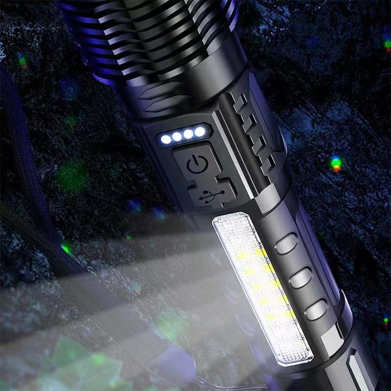 Lang rækkevidde hvid laser Ultra-lys lommelygte