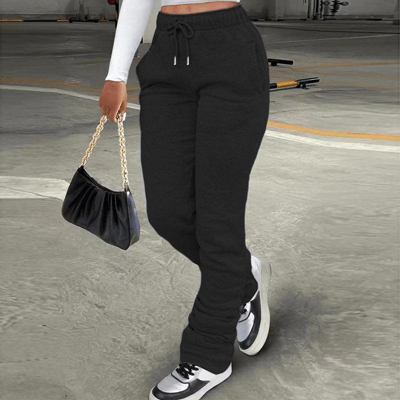 Jogginghose mit Kordelzug in der Taille für Damen