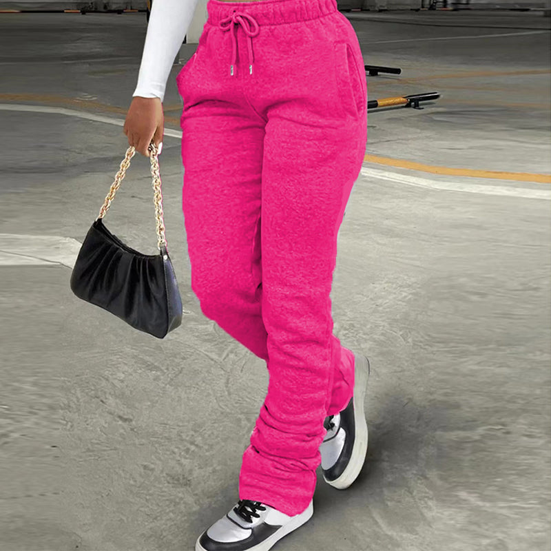 Jogginghose mit Kordelzug in der Taille für Damen