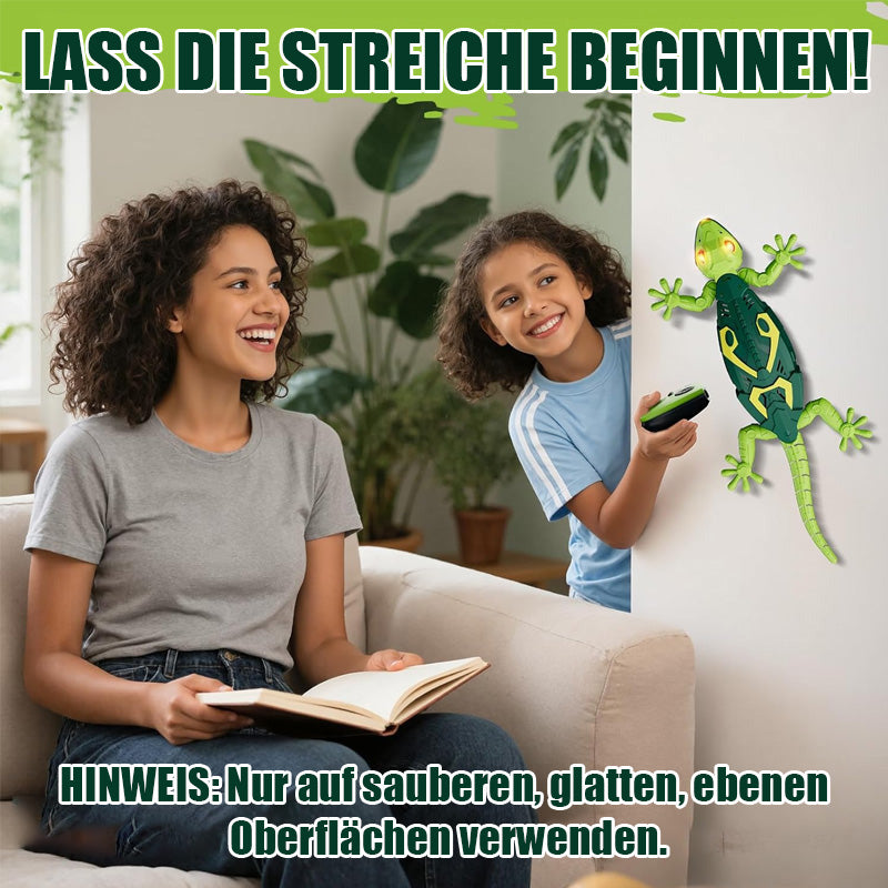 Elektrisches Eidechsenspielzeug mit leuchtenden LED-Augen