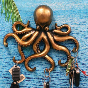 Octopus Wandschlüsselhalter