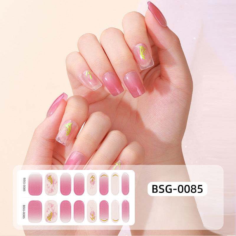 Gel-Nagelaufkleber-Set