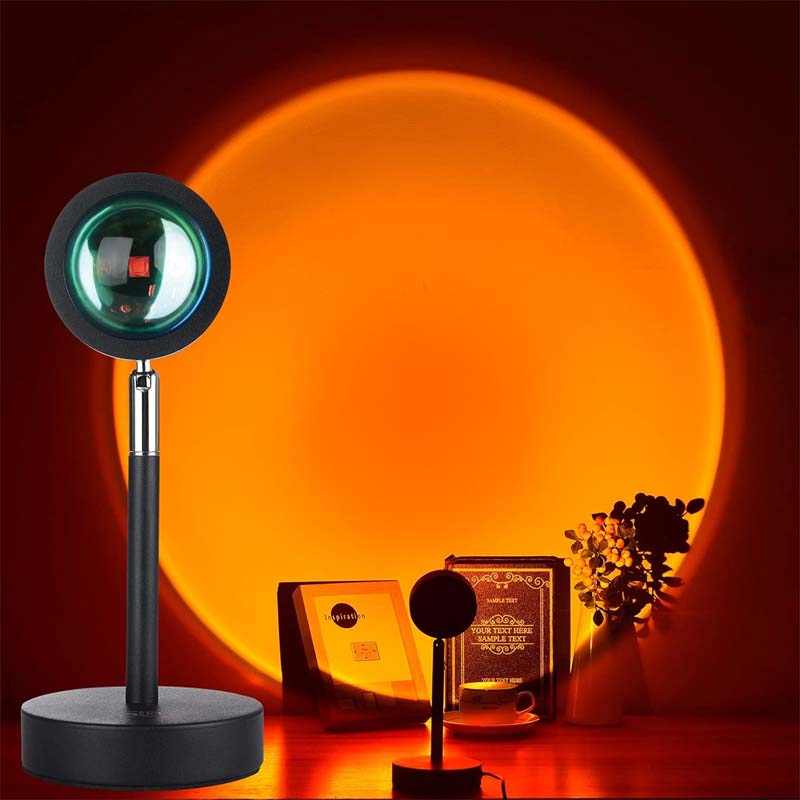 RGB solnedgangsprojektionslampe