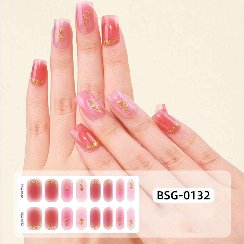 Gel-Nagelaufkleber-Set