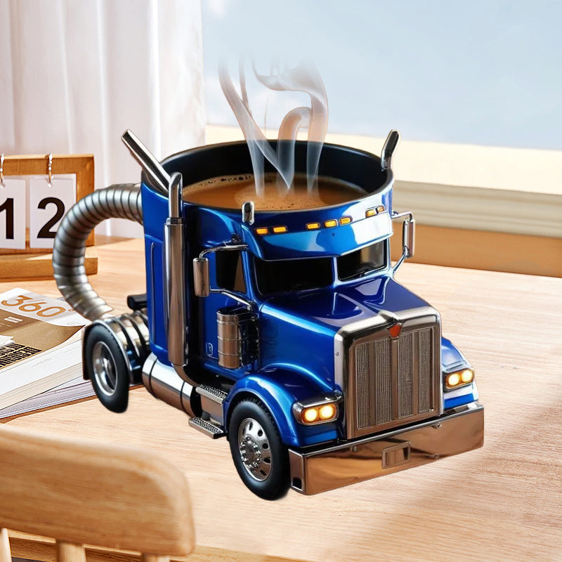 Semi-truck kaffekrus