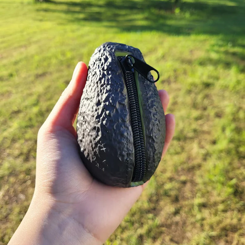 Avocado-Geldbörsenbeutel