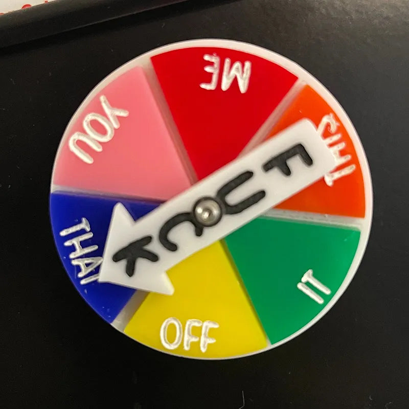 Spinner magnet broche