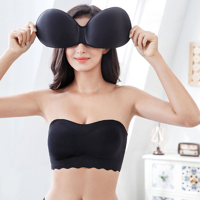 Super Sexy Abnehmbarer Träger Unsichtbarer Push Up BH