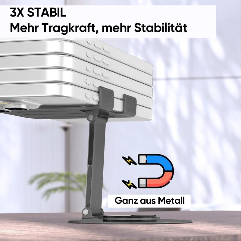 360 Grad drehbarer Telefonhalter aus Metall