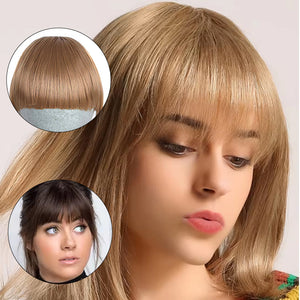Sømløs 3D Clip-In Bangs hårforlængelse