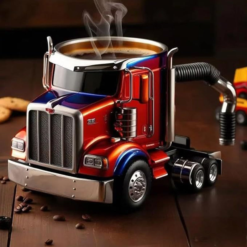 Semi-truck kaffekrus