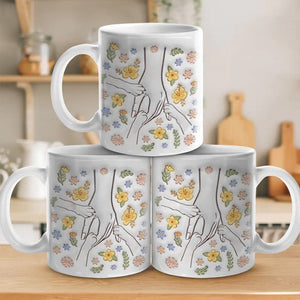 Niedlicher Becher mit Katzenpfotenmotiv