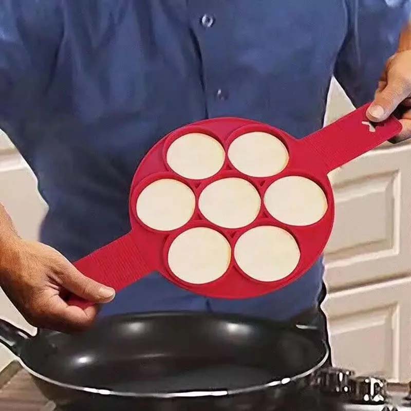 Non-stick silikone pandekageform ring