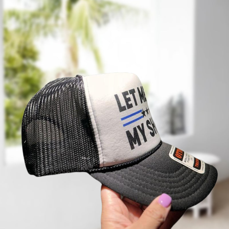 Lass mich meine Schuhe holen - Lkw-Fahrer-Hut