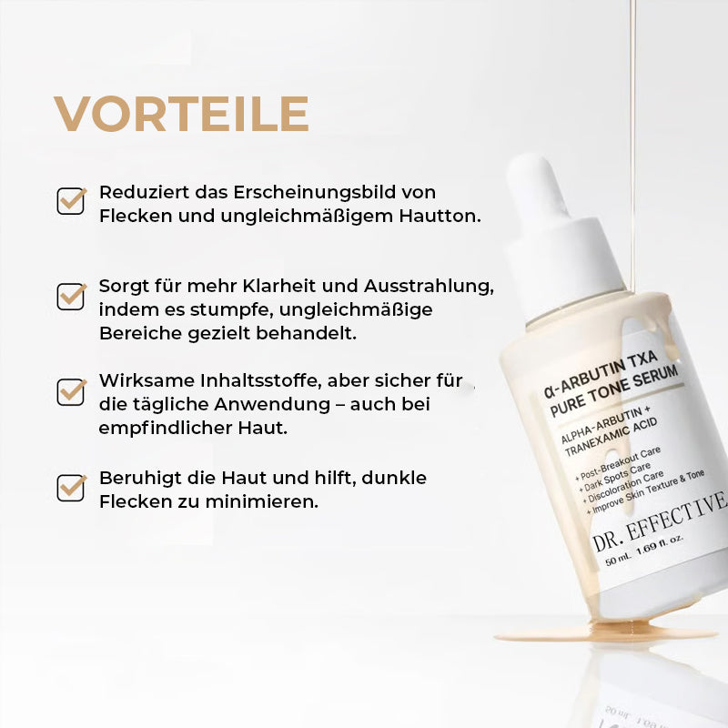 α-Arbutin-TXA-Serum für einen ebenmäßigen Teint