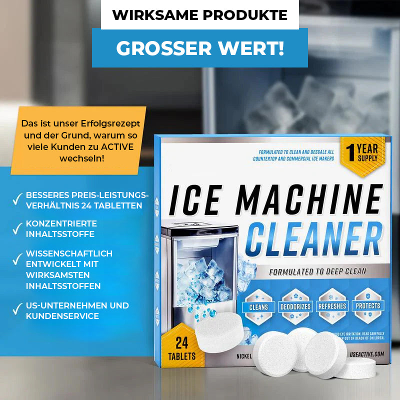 Praktischer Eismaschinenreiniger