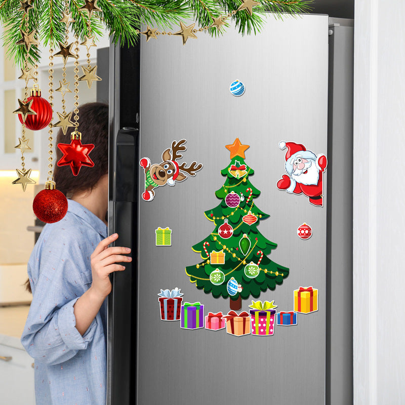 Magnetiske klistermærker med juletema