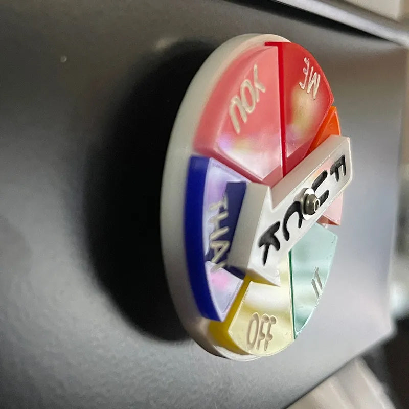 Spinner magnet broche