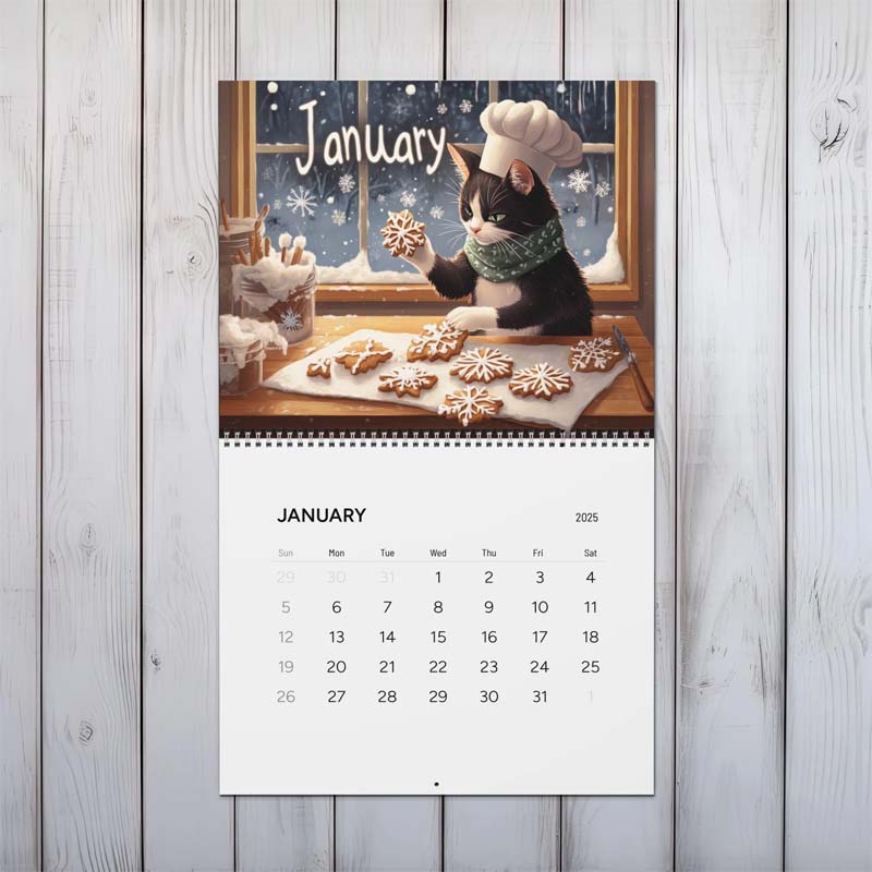 Kattens Madkalender 2025