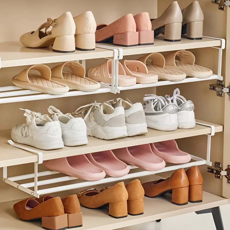 Multifunktionales Schuhregal zum Aufstecken
