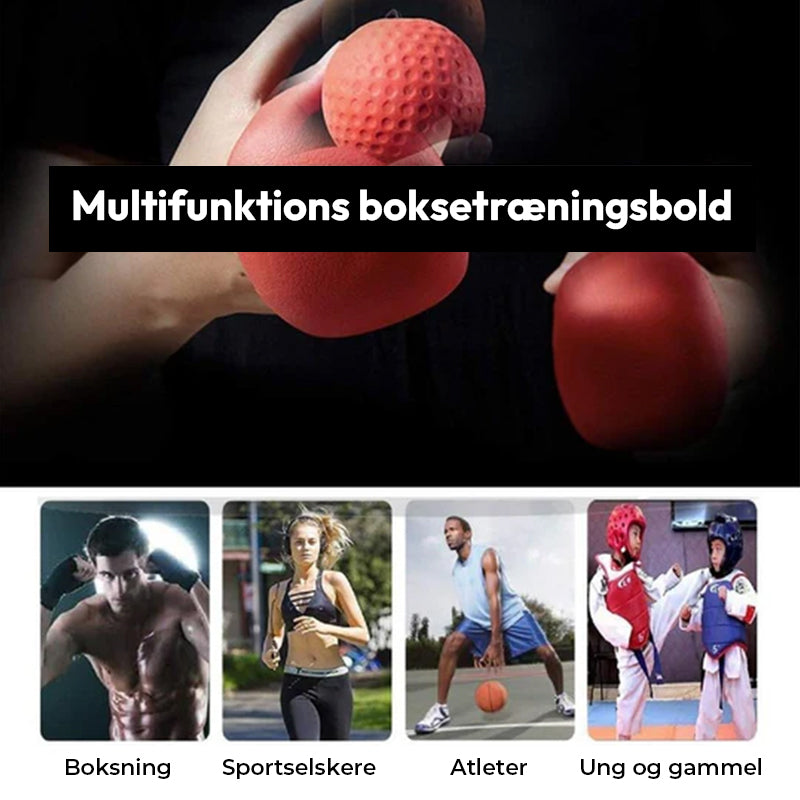 Boksekampbold for at forbedre reaktionshastigheden