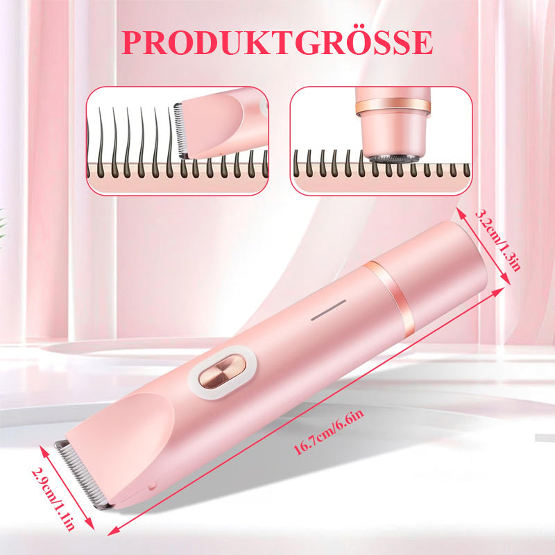 2-in-1 Elektrorasierer für Damen
