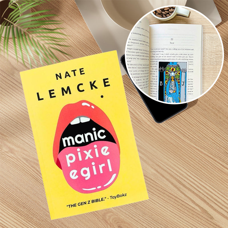 Manic Pixie Egirl: ein Abenteuerroman mit Tarotthema für Zeitsprünge